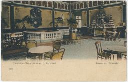 Karlovy Vary Karlsbad Gieshübel Sauerbrunnen Trinkhalle 194
