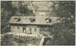 České Švýcarsko Děčín výletní restaurace čistá Orbis 1924