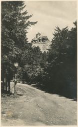 Ještěd neobvyklý pohled Orbis 1927 čistá