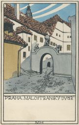 Praha Malá Strana Malostranský dvůr Artěl