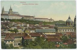 Praha Hradčany kostel sv. Mikuláše nakl. Kosinger c.k.