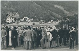 Praha Divoká Šárka divadlov Šárce 1914