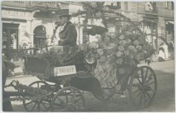 Praha drožkař J. Soukup
