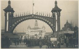 Praha Holešovice výstaviště vzorové veletrhy 1926
