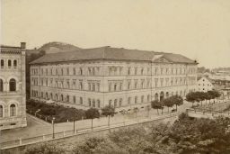 Karlovy Vary, Vojenský lázeňský dům., Militärbadehaus, vizitka
