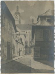 Praha Smíchov Minařík Sochůrek sklad nábytku FotoFon 1919