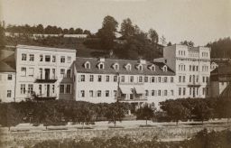 Karlovy Vary, dům Zu zwei deutschen Monarchen, , vizitka