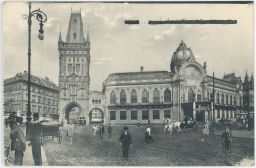 Praha Obecní dům koláž VKKV 1923