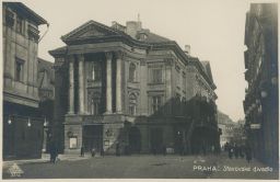 Praha Stavovské divadlo FotoFon 1928