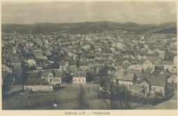 Jablonec nad Nisou celkový pohled 1918