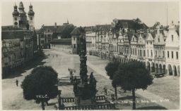 Telč náměstí Jihlava nakl. Fišer