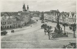 Telč náměstí Jihlava nakl. Hončík 1938