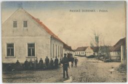 Panské Dubenky průčelí Jihlava 20.léta
