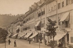 Teplice, ulice Kamenné lázně, vizitka