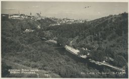 koupaliště plovárna říční lázně Znojmo nakl. Oliva 1932