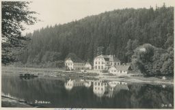 Žďákov zaniklá obec Vltava Kostelec nad Vltavou Písek 1937