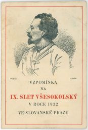 Sokol Tyrš Vzpomínka na IX. slet Národní politika 1932