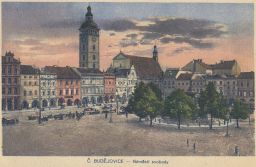 České Budějovice náměstí Svobody 1918