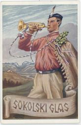 Sokol Sokolski Glas I.jugoslovenski slet Ljubljana 1922 Slovinsko