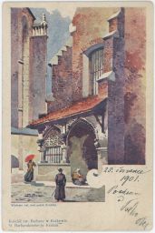 Krakow kostel sv. Barbory Polsko DA 1901