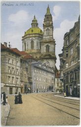 Praha Chrám sv. Mikuláše Jan Šlik nakl. Pešl
