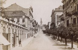 Františkovy Lázně, Kostelní uliice, vizitka