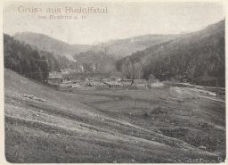 Rudolfstal Rudolfovo údolí Bystřice pod Hostýnem Kroměříž DA 1904