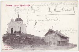 Radhošť Pustevny Prostřední Bečva Vsetín nakl. Slovák DA 1902