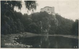 Orlík Vltava Solenice Příbram Foto-Fon 1936