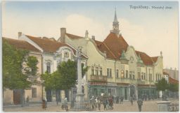 Topoľčany mestský dom drogeria nakl. Platzko Jaro 1929