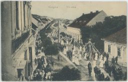 Hlohovec Galgócz Vár-utca slavnost 1918