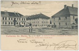 Turčiansky Svatý Martin mestský dom Grand Hotel Socháň DA 1905