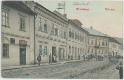 Ružomberok Rózsahegy Mostní ulice 1919