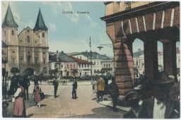 Žilina námestie podloubí nakl. Trávníček