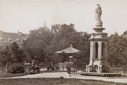 Teplice, Jubilejní kašna, Lázeňská zahrada, koncertní místo, vizitka