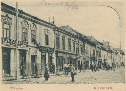 Kežmarok Hlavná ulica obchody DA 1902