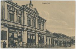 Nové Zámky Nemzeti kavéház 1918