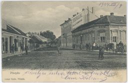 Piešťany Postyén Deak utca villa Hungaria Blau restauration DA 1904