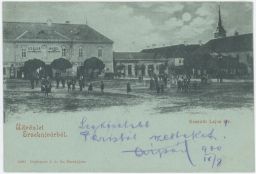 Nové Zámky náměstí Szalló Hotel DA 1900