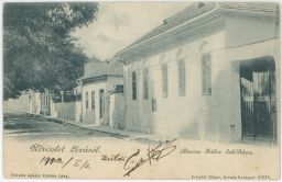 Levice Dům Gábora Barosse DA 1900 / Léva Üdvözlet Léváról Baross Gábor lakoháza