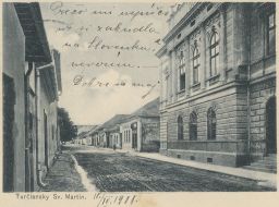 Turčiansky Svatý Martin ulice J. Gašparík DA 1908