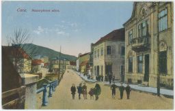 Čadca Masarykova ulica Lichtig 1924