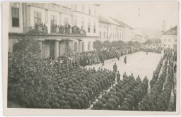 Levoča armáda vojsko oslava 28. října 1929 pluk Palacký