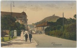 Most Brüx Nádražní Bahnhofstrasse 1912