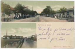 Karolina Čouš Souš Tschausch Teplice nakl. Richtr Annenský důl 1912
