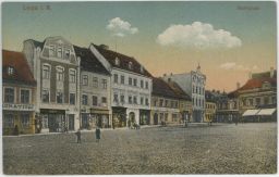 Česká Lípa Leipa Markplatz 1923