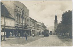Chabařovice Karbitz Ústí nad Labem tramvaj Anton Baier 1932
