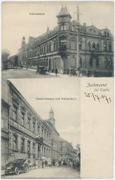 Zuckmantel Teplitz Teplice Školní Volksschule 1907