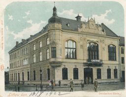 Litovel Littau Olomouc Deutsches Haus Gasthof DA 1902