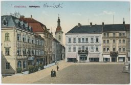Rumburk Rumburg náměstí Děčín